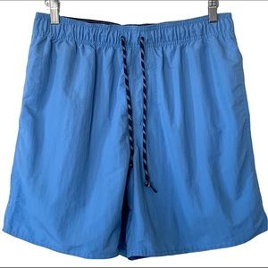 NWT!!! St. John’s Bay 7 “ Seam Silver Lake Blue Shorts Men’s Medium Blue